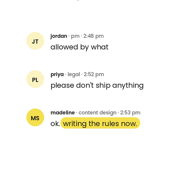 Writing rules for AI before there were any