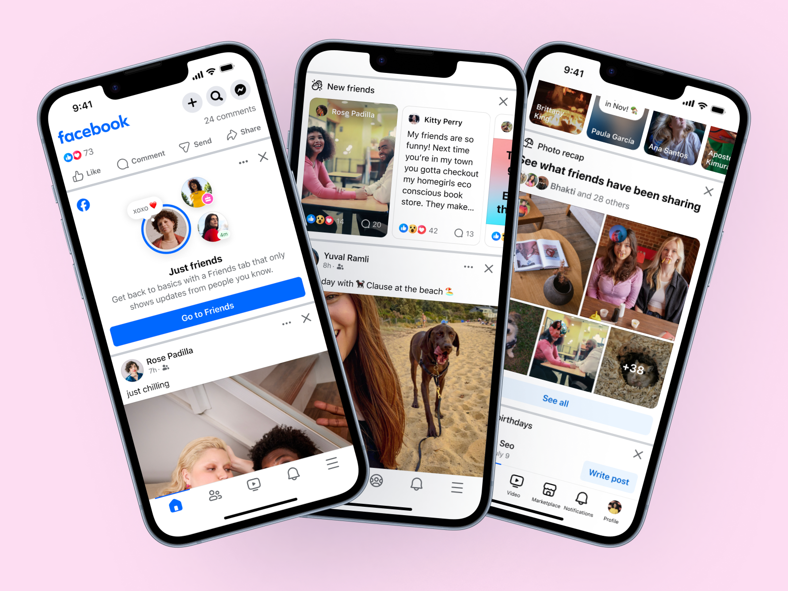 Bringing friends back to Facebook